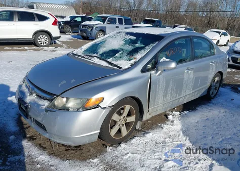 2008 Honda Civic Ex from USA, damaged, VIN 2HGFA16878H333363